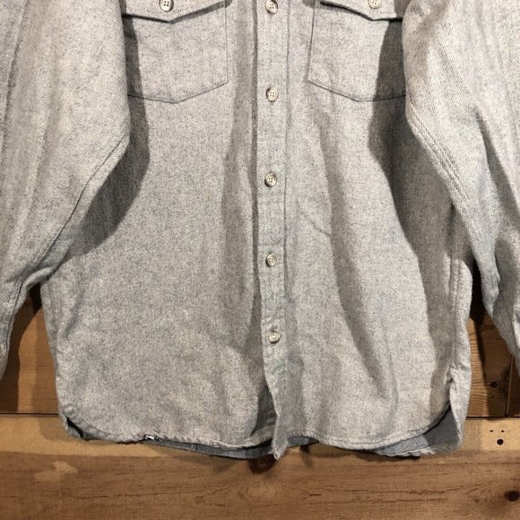 Vintage L.L. Bean Timberline Button Down Shirt Mens Size Large Tall Flannel - Picture 4 of 11